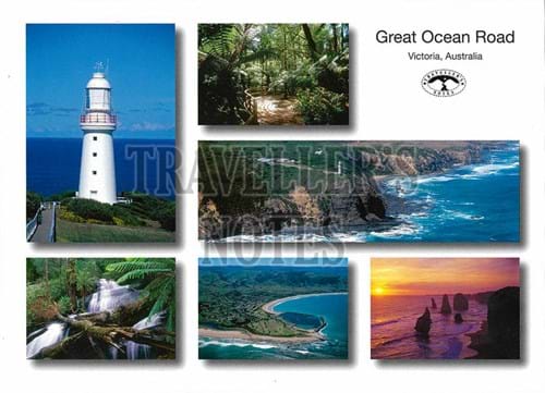 Great Ocean Road Post Card front