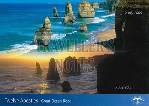 Twelve Apostles Post Card front
