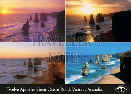 Twelve Apostles Great Ocean Road Post Card Front