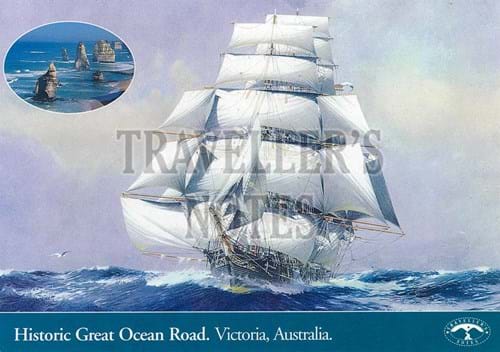 Historic Great Ocean Road Post Card front