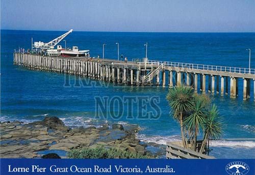 Lorne Pier Post Card front