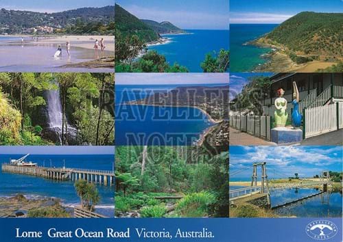Lorne Great Ocean Road Post Card front