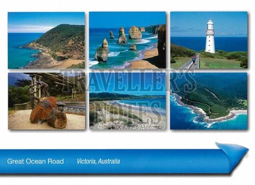 Great Ocean Road Landscape Post Card front