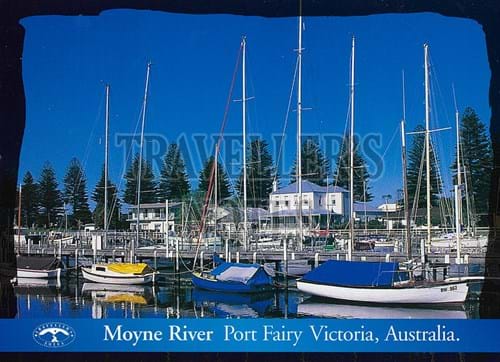 Mayne River Port Fairy Post Card front