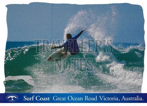 Surf Coast Great Ocean Road Post Card front