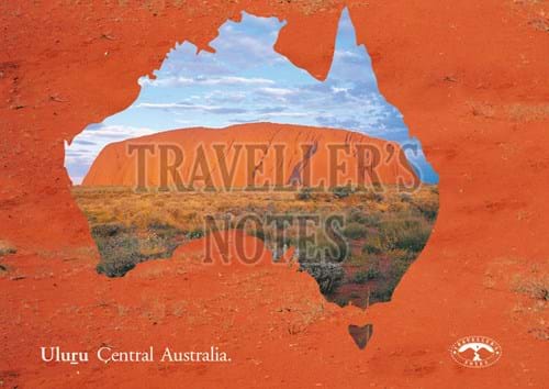 Uluru Post Card Front