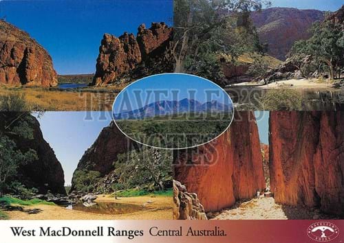 West MacDonnell Range Post Card front