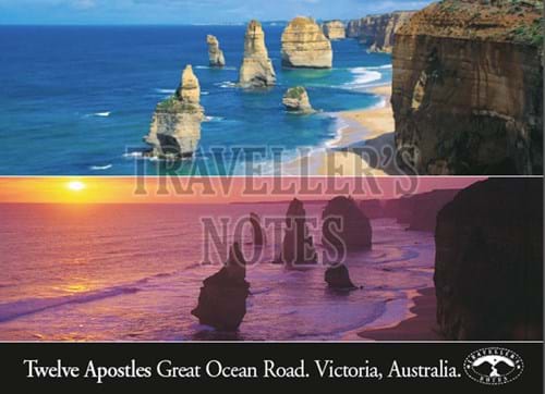 Twelve Apostles Great Ocean Road Post Card Front