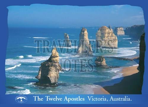 Twelve Apostles Great Ocean Road Post Card Front