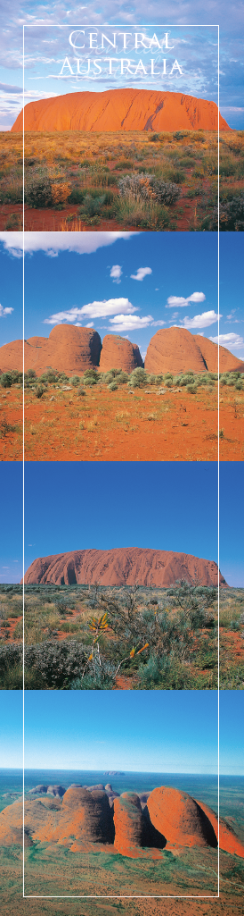 Central Australia Bookmark front