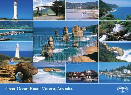 Great Ocean Road Post Card front