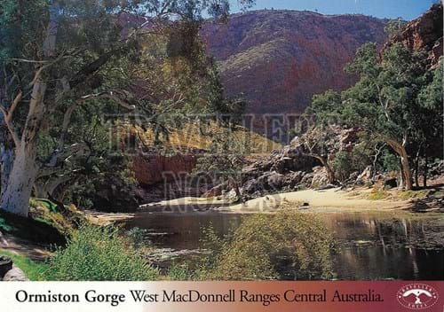 Ormiston Gorge Post Card front