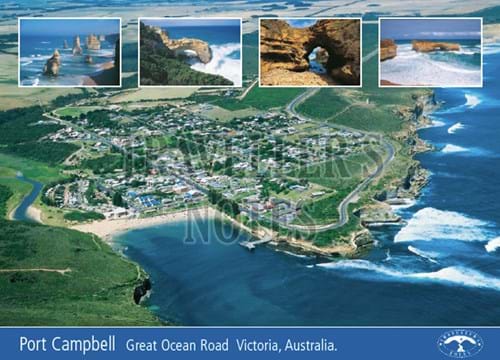 Port Campbell Post Card front