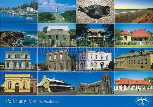Port Fairy Post Card Back
