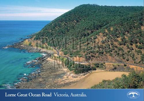 Lorne Great Ocean Road Post Card front