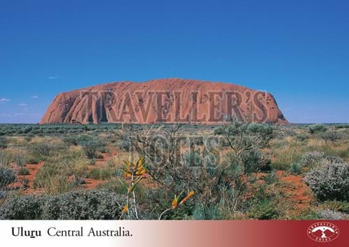 Uluru Post Card Front