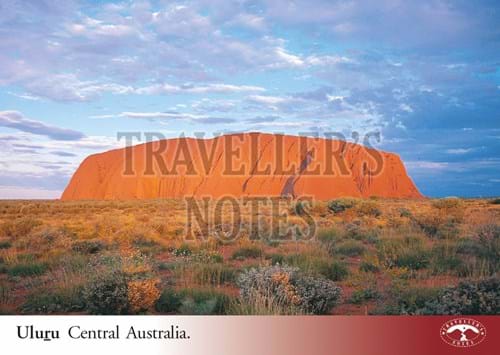 Uluru Post Card Front
